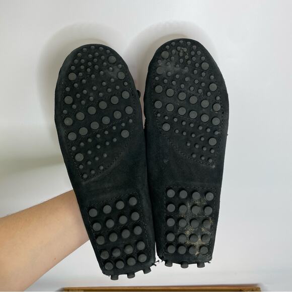 Minnetonka Black Suede Loafers - Picture 10 of 10